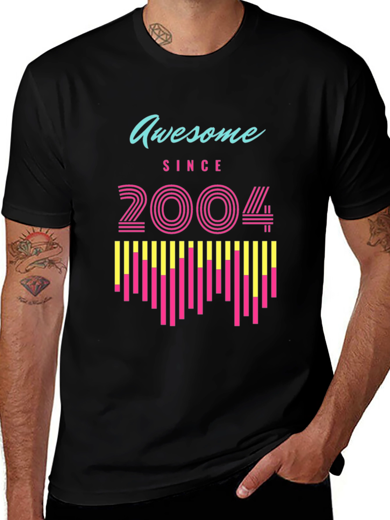 Awesome Since 2004 Graphic T-Shirt