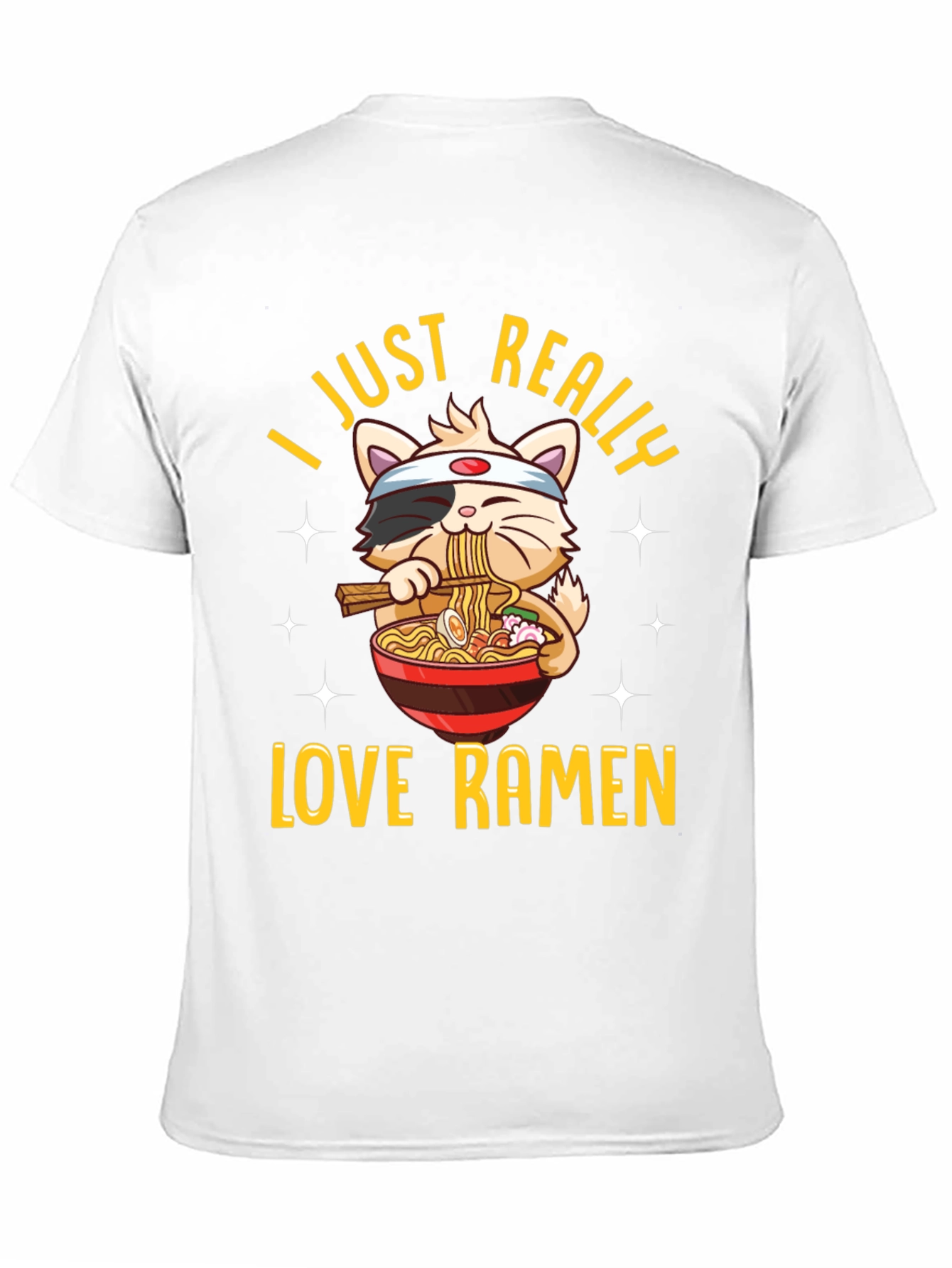 Ramen Cat Graphic Tee - Unisex
