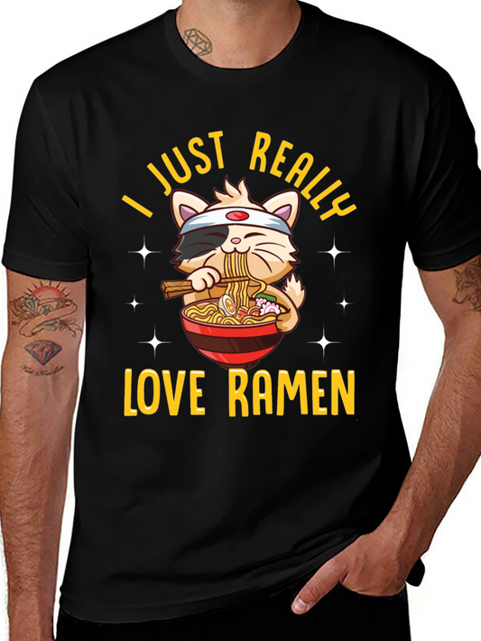 Ramen Cat Graphic Tee - Unisex