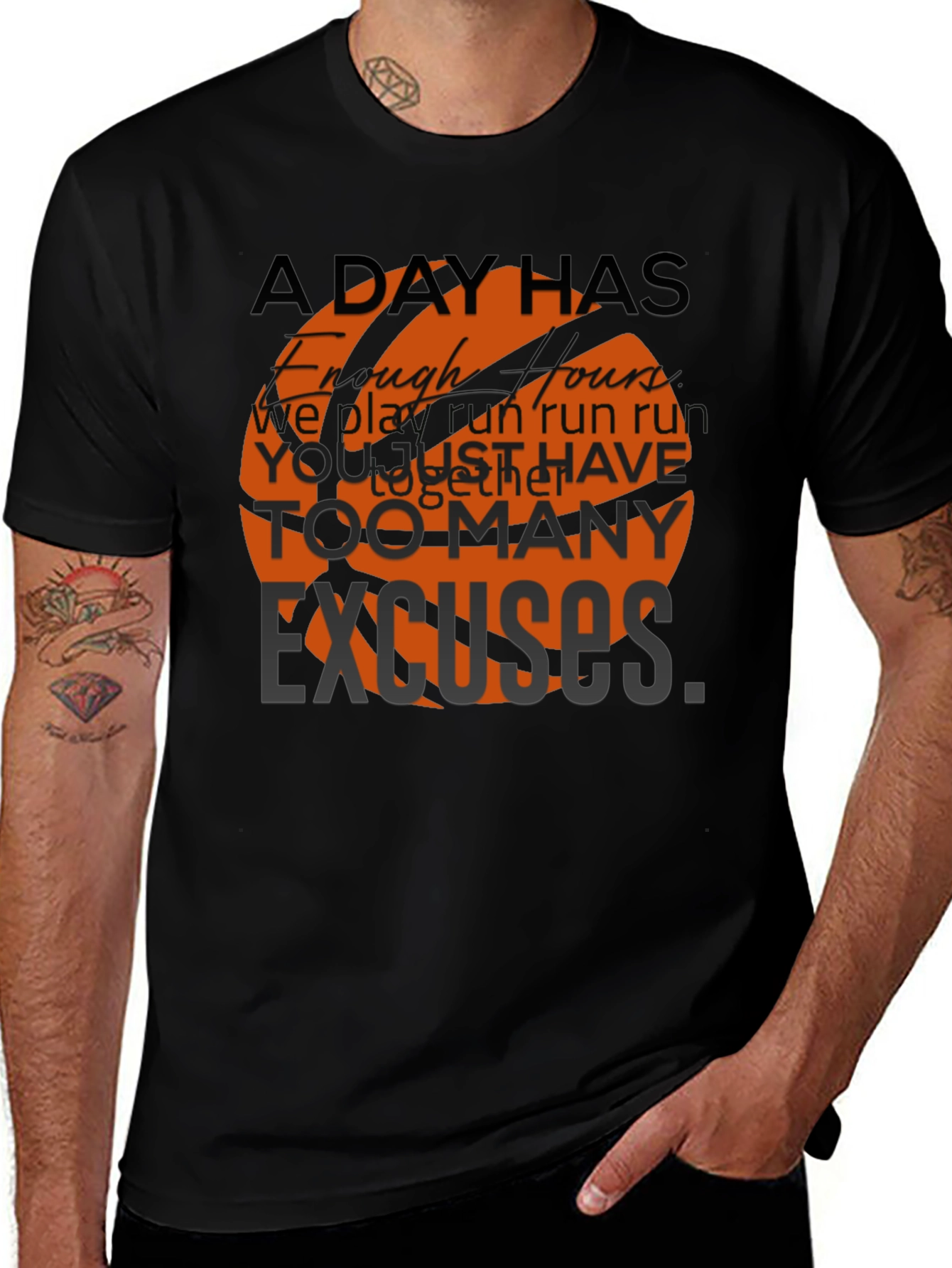 Basketball Graphic T-Shirt