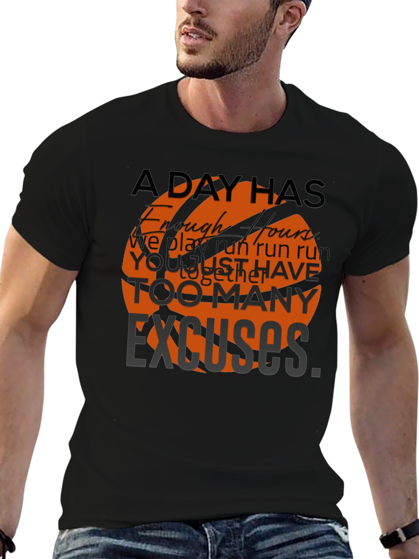 Basketball Graphic T-Shirt