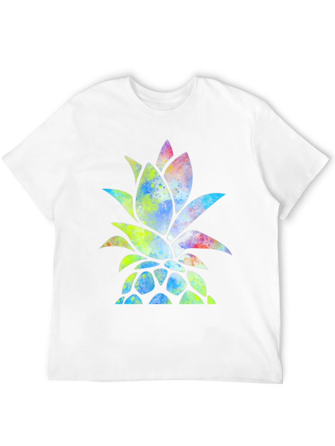 Watercolor Pineapple Graphic Tee