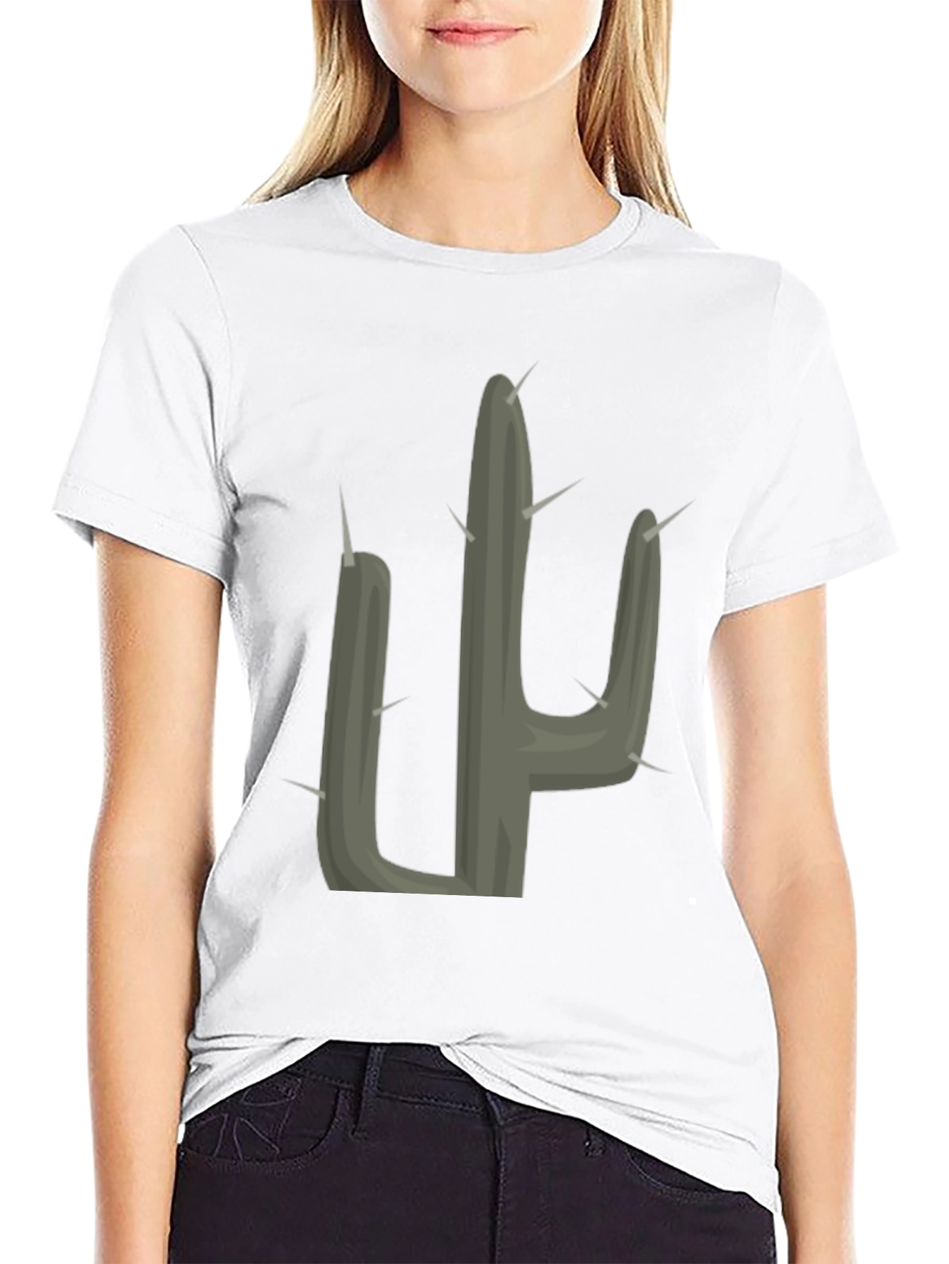 Cactus Graphic Tee - Trendy Unisex T-Shirt