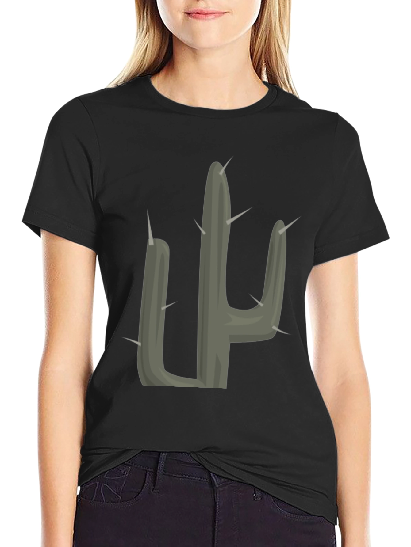 Cactus Graphic Tee - Trendy Unisex T-Shirt
