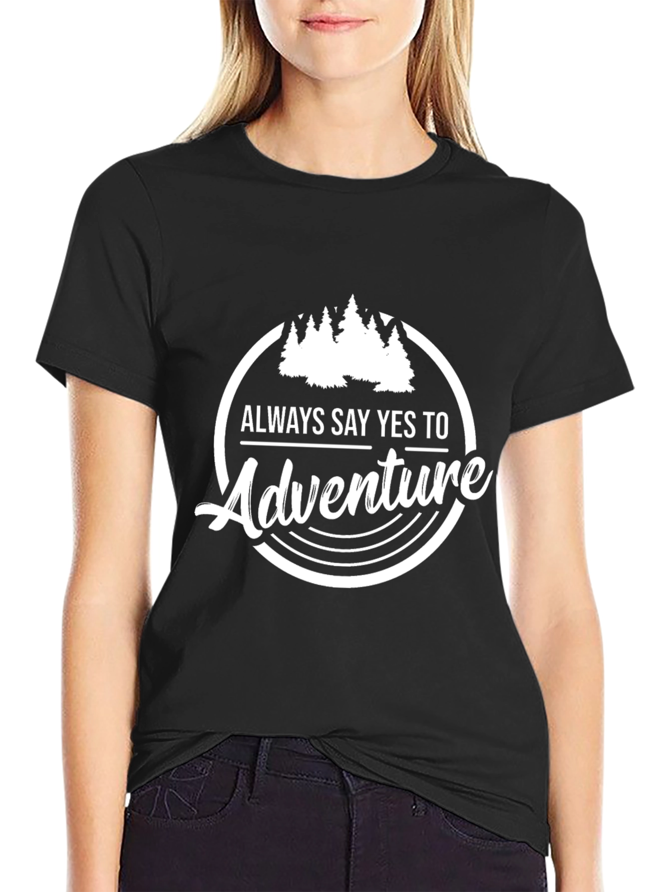 Adventure Awaits: Mens Graphic T-Shirt