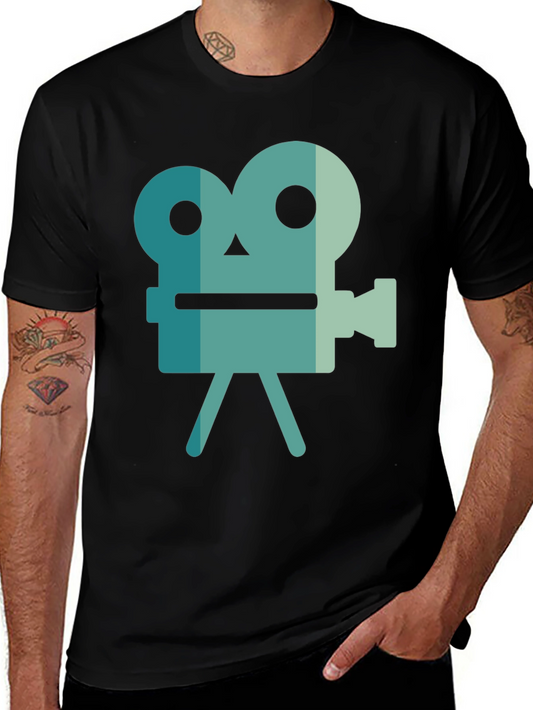 Retro Camera Graphic Tee - Vintage Film Lover Shirt