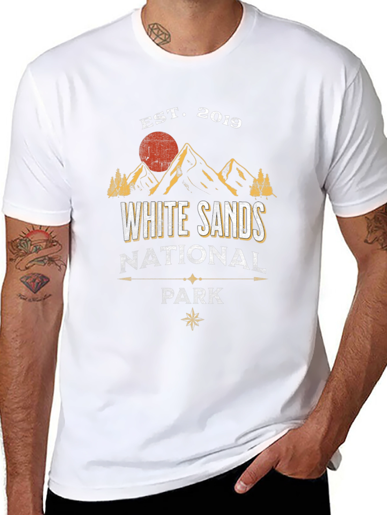 White Sands National Park Est. 2019 Graphic Tee