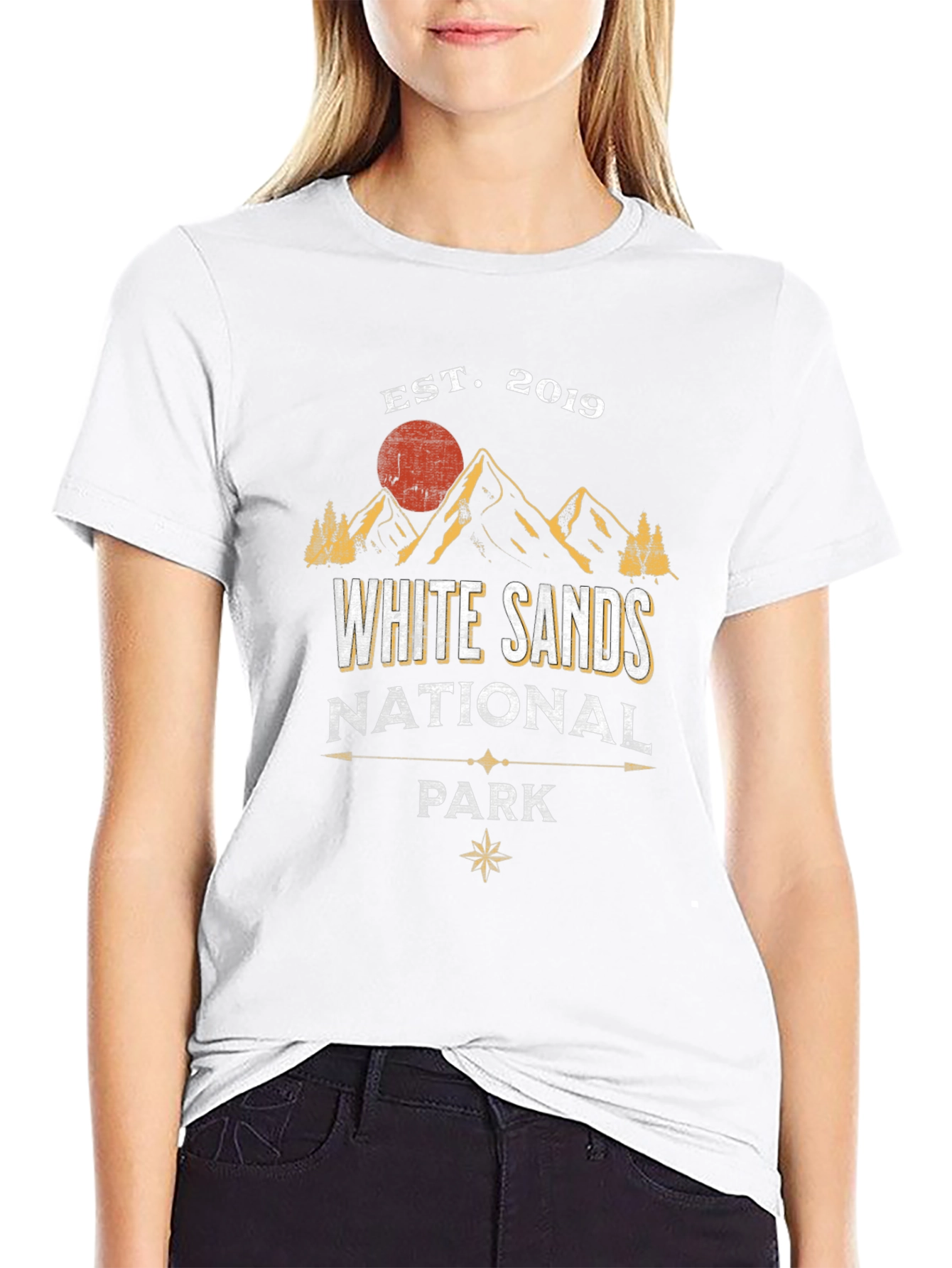 White Sands National Park Est. 2019 Graphic Tee