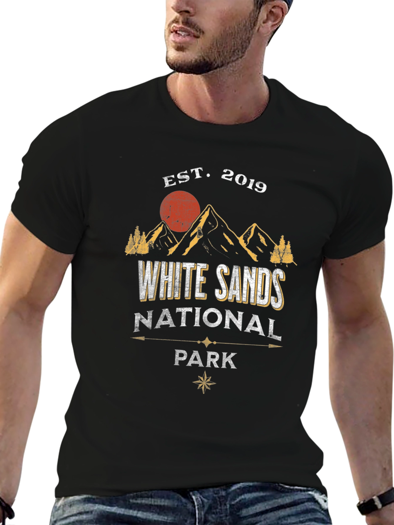 White Sands National Park Est. 2019 Graphic Tee