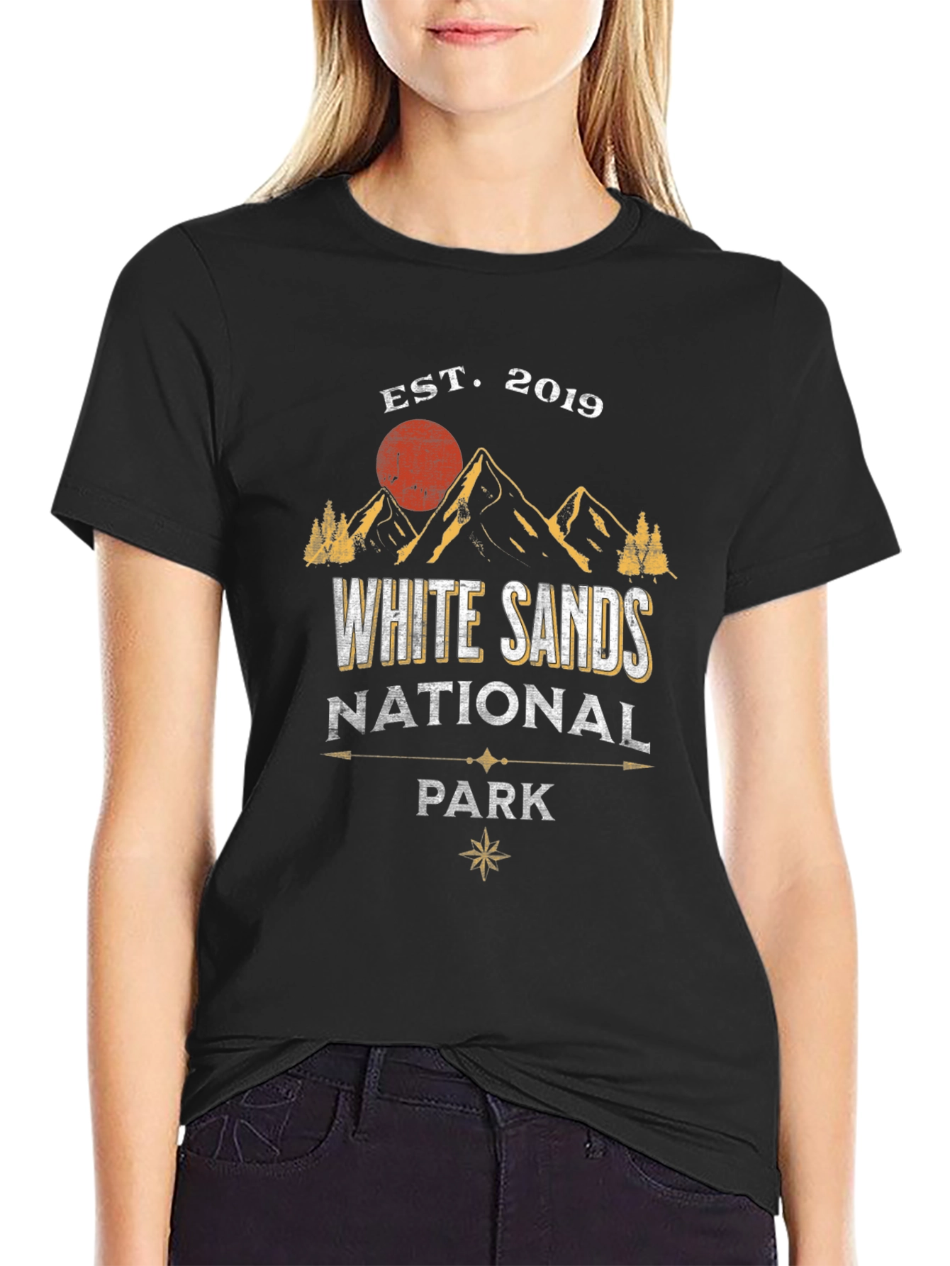 White Sands National Park Est. 2019 Graphic Tee