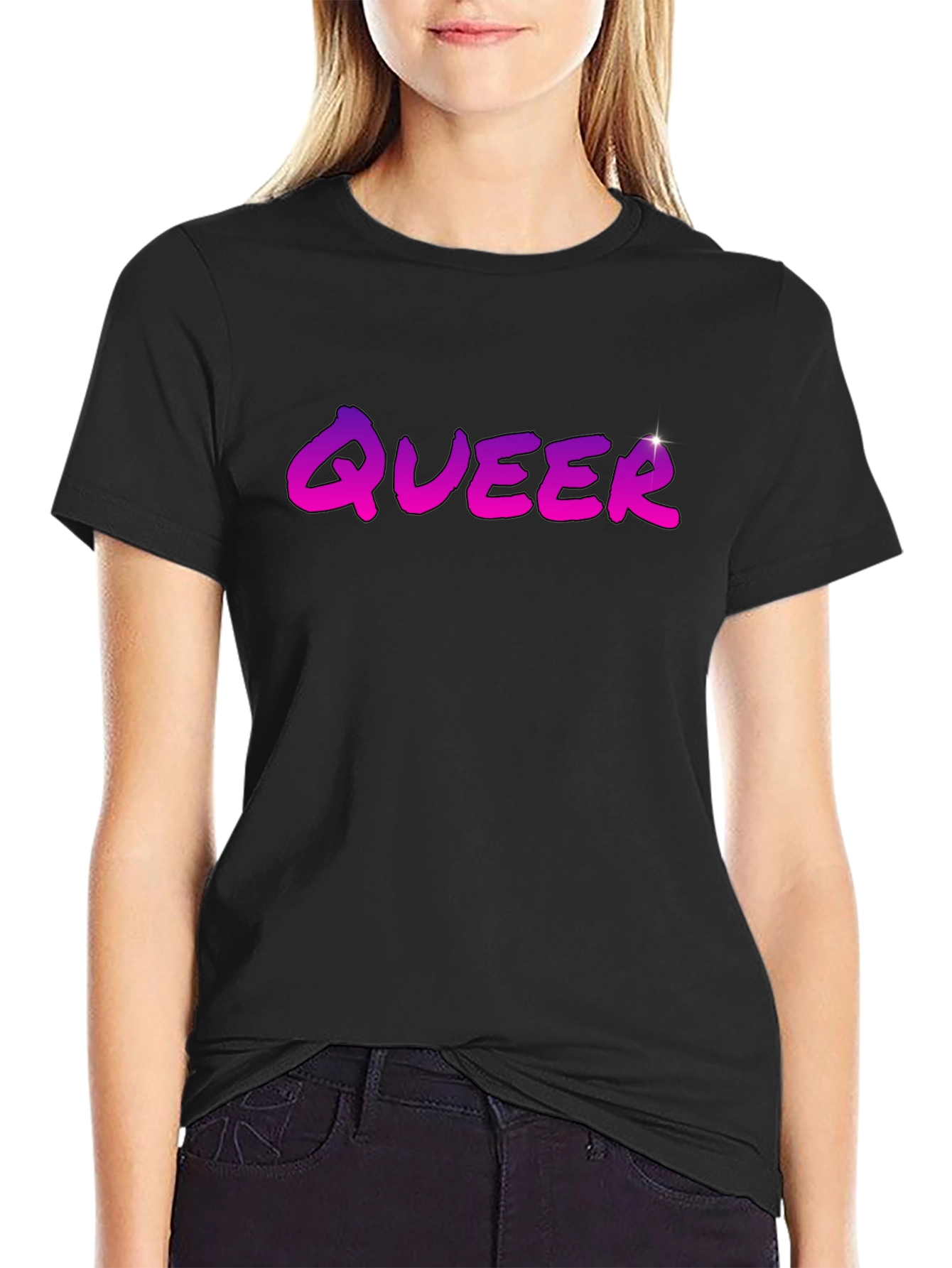 Queer Gradient Tee - Bold & Stylish!