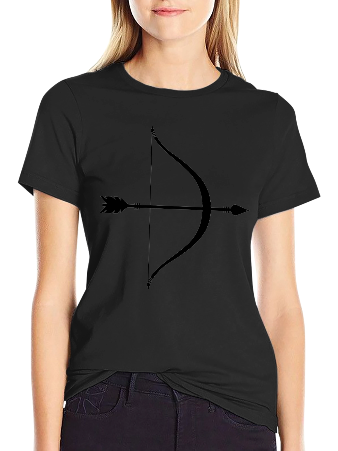 Archer Graphic Tee - Classic Bow & Arrow Design