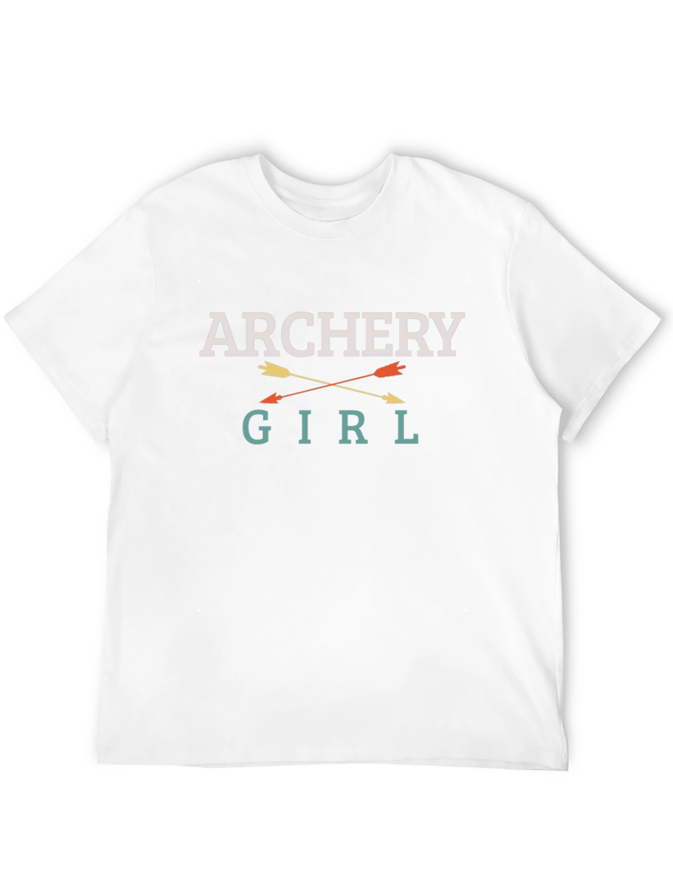 Archery Girl Arrows Black T-Shirt