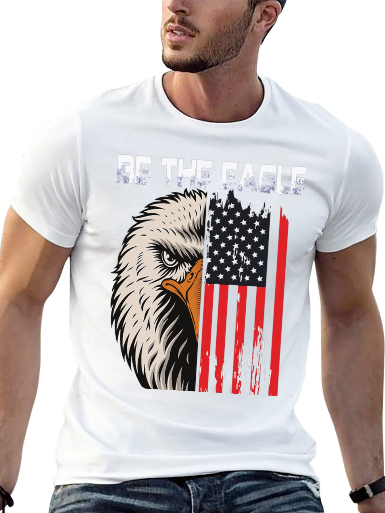 Be The Eagle - Patriotic Graphic Tee