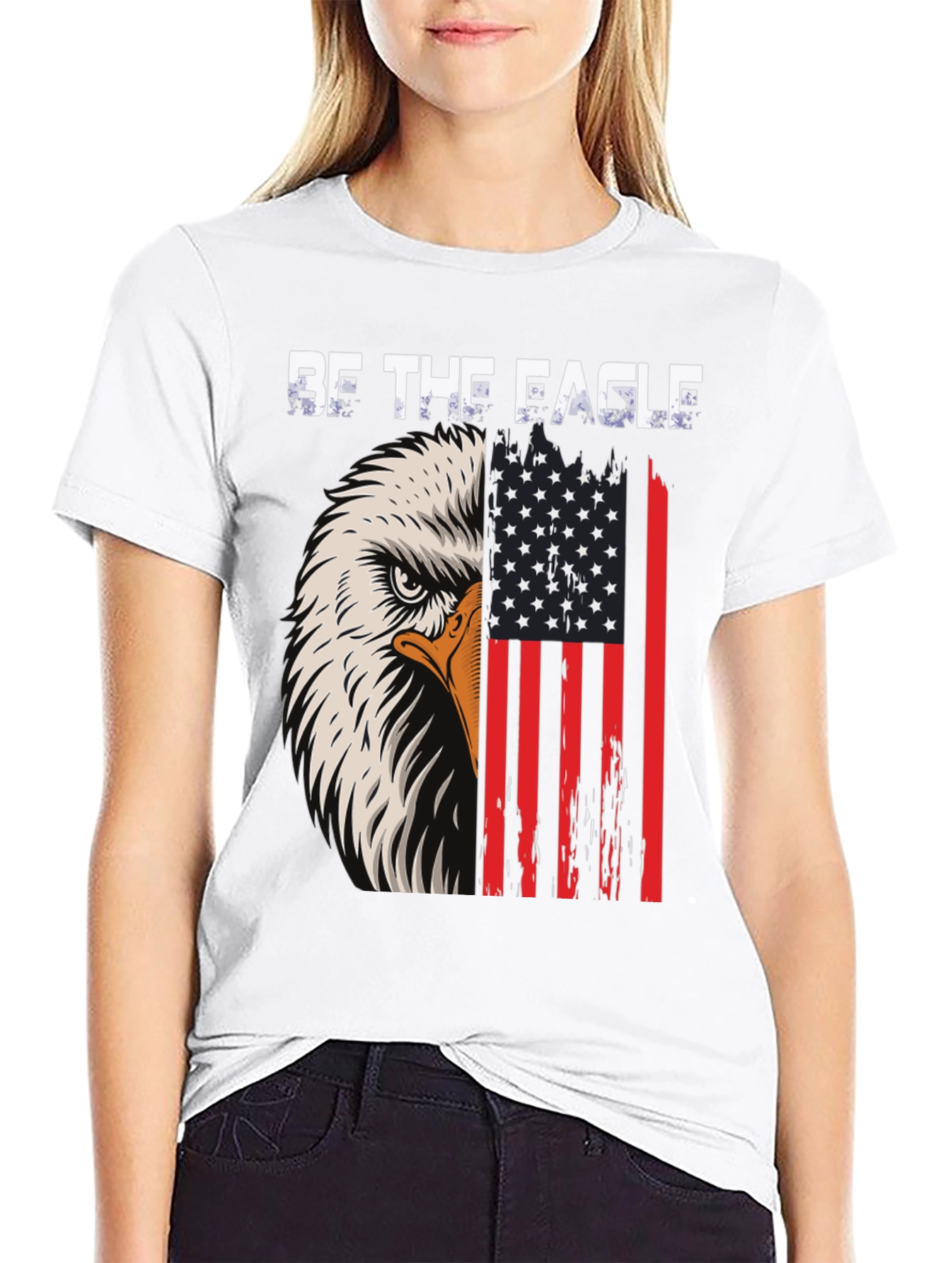 Be The Eagle - Patriotic Graphic Tee