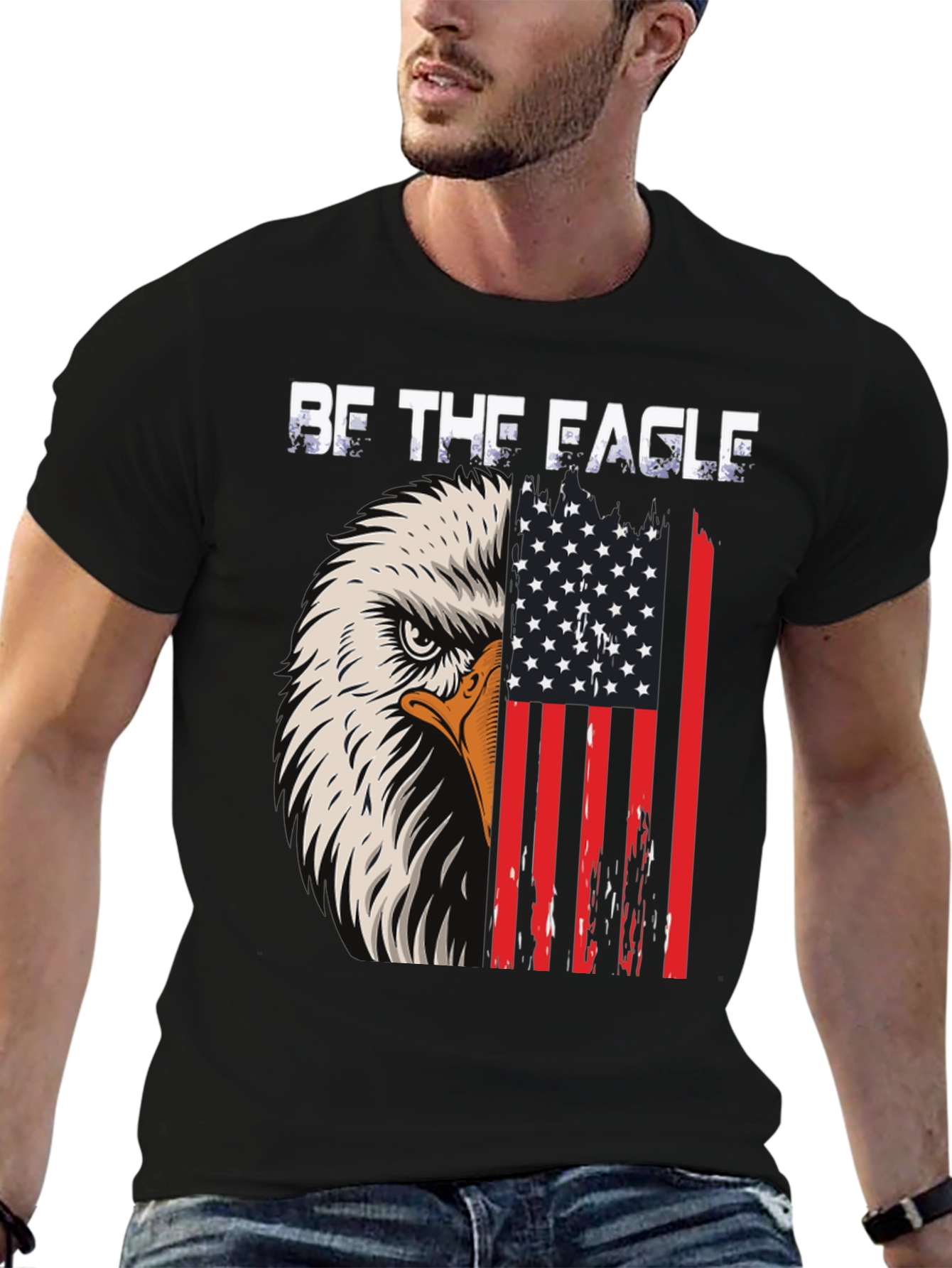 Be The Eagle - Patriotic Graphic Tee