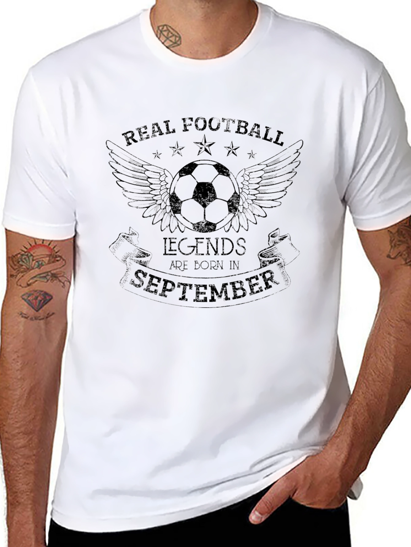 Real Football Legends September T-Shirt
