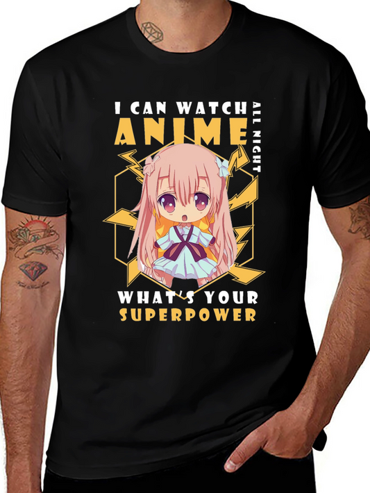 Anime Superpower T-Shirt