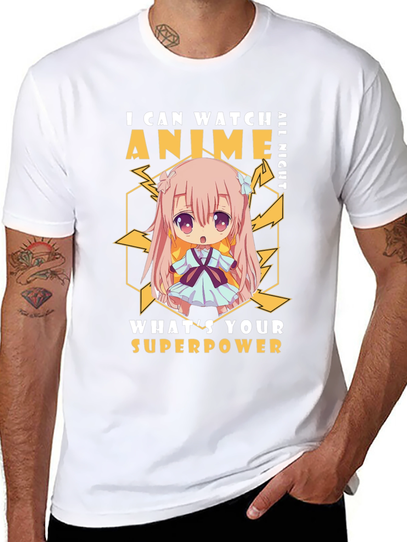 Anime Superpower T-Shirt