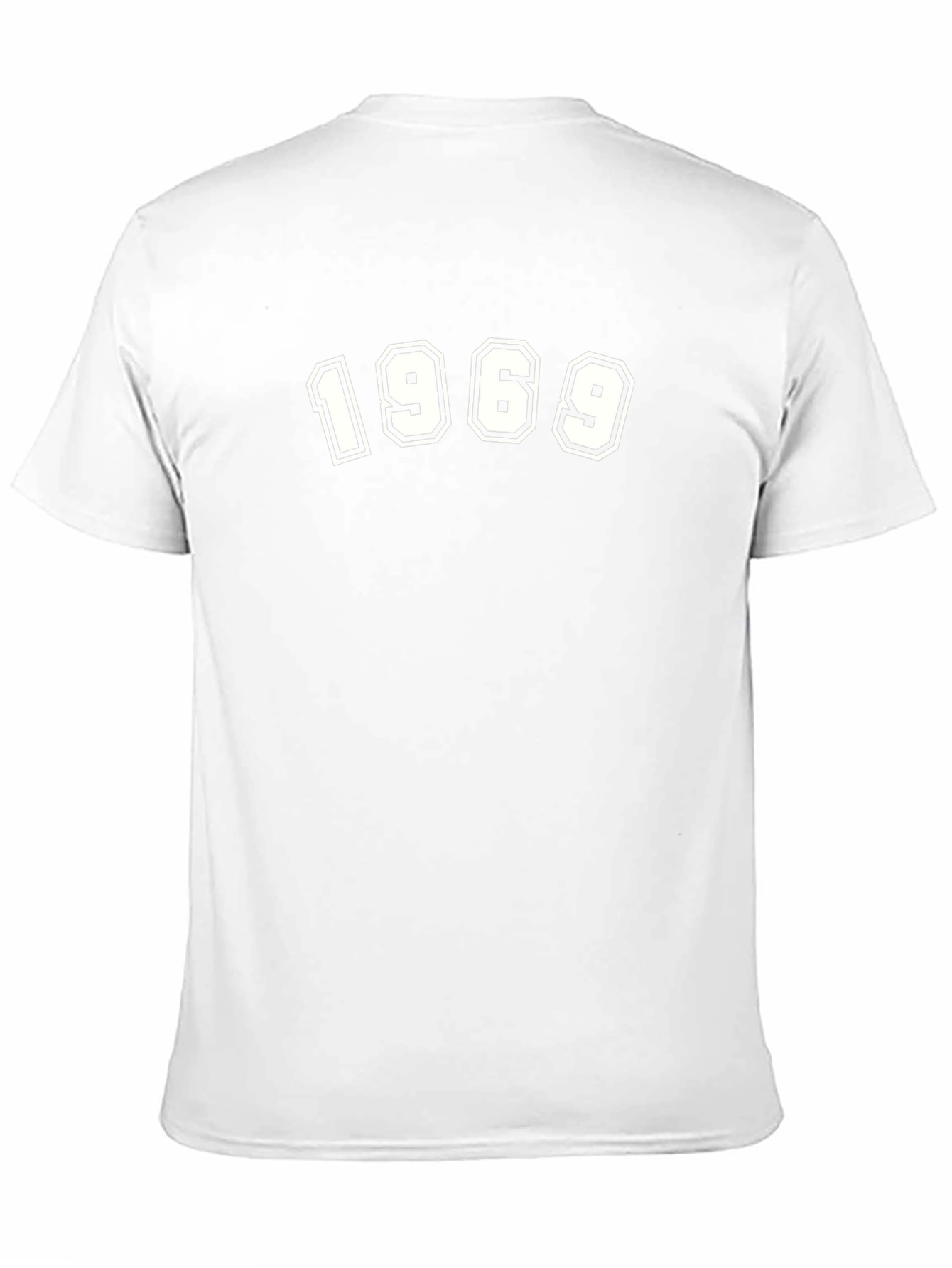 1969 Retro Graphic T-Shirt - Black Crew Neck Tee