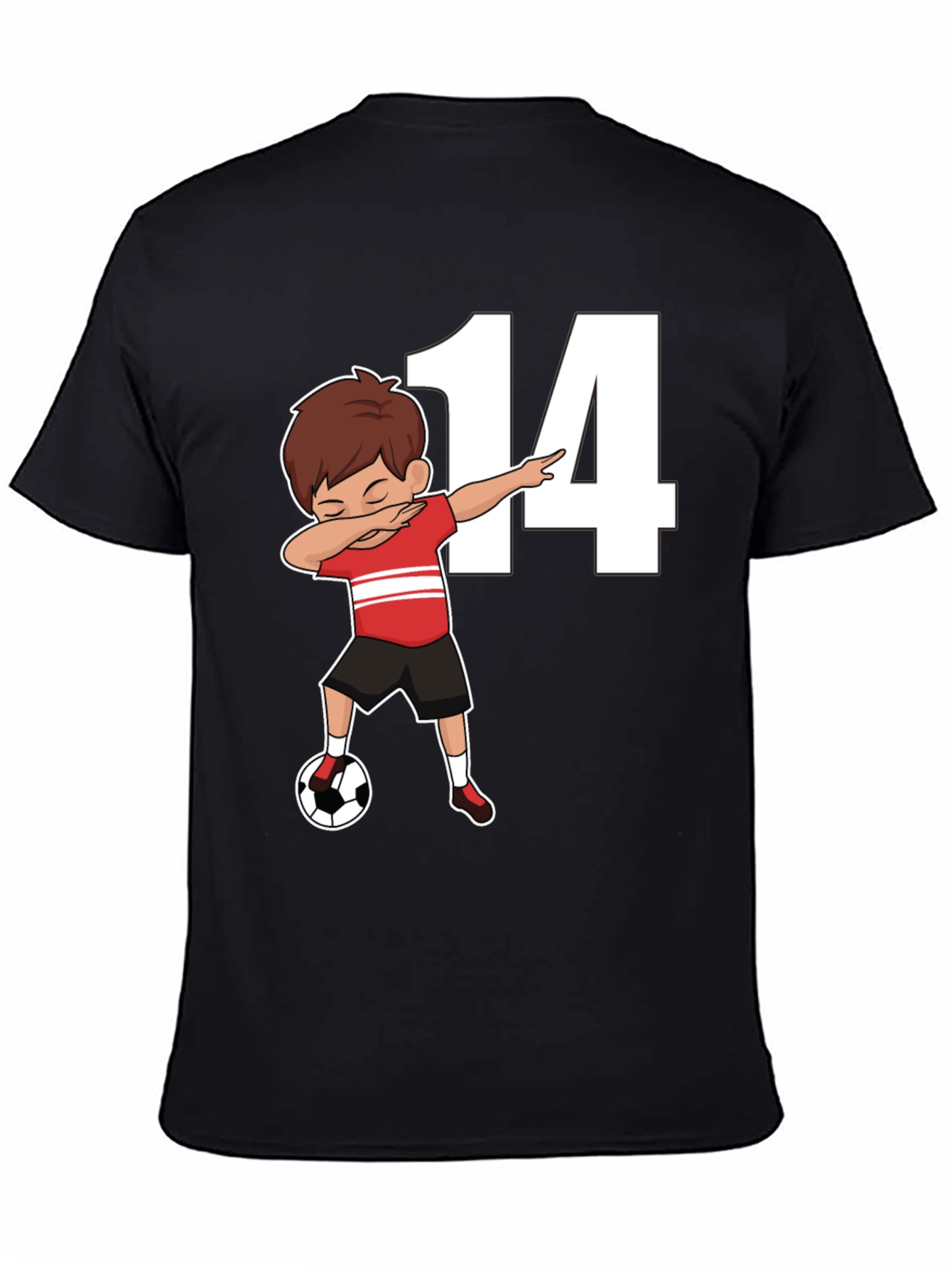 Soccer Birthday Boy Number 14 T-Shirt