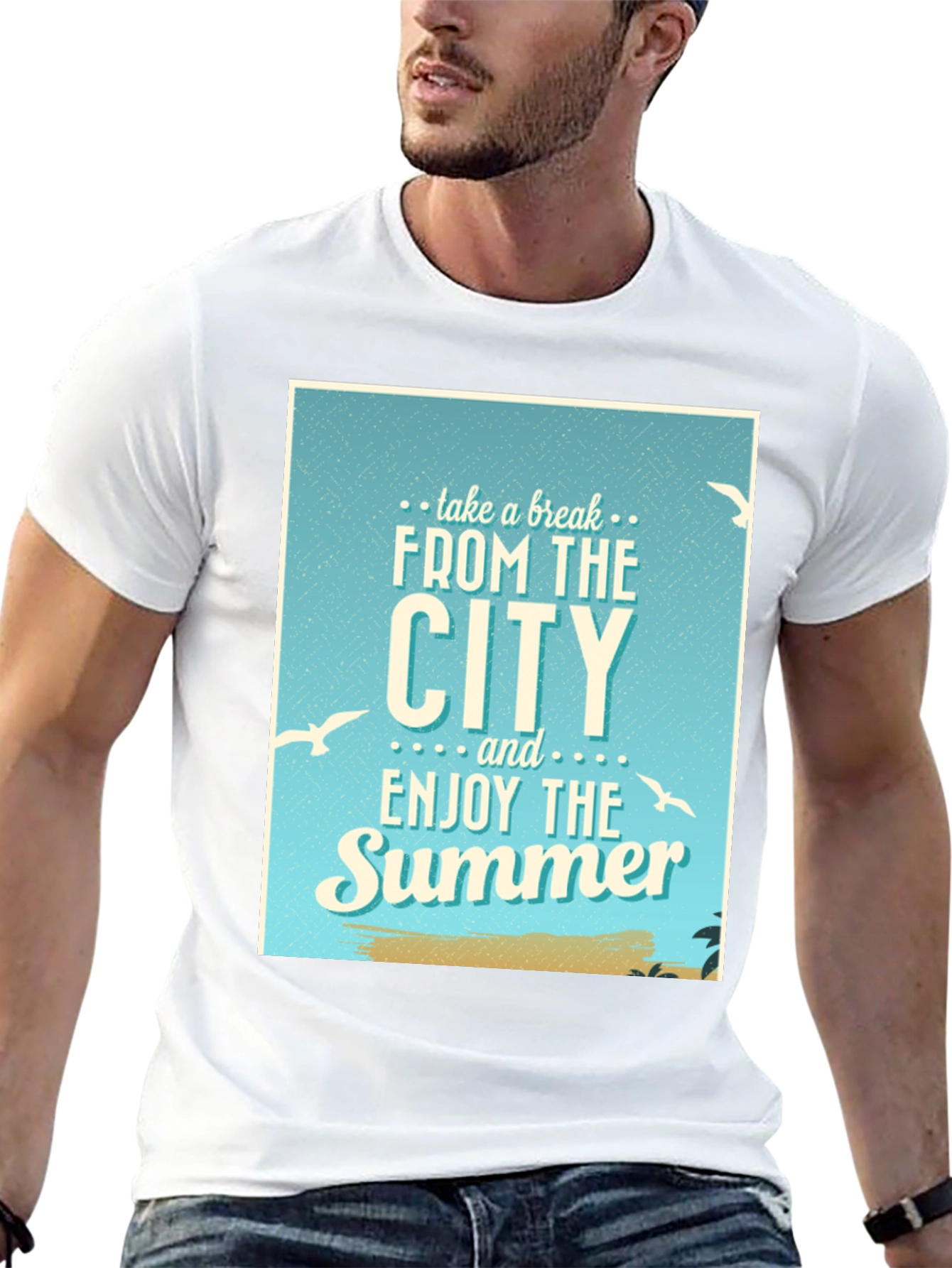 Retro Summer City Break T-Shirt