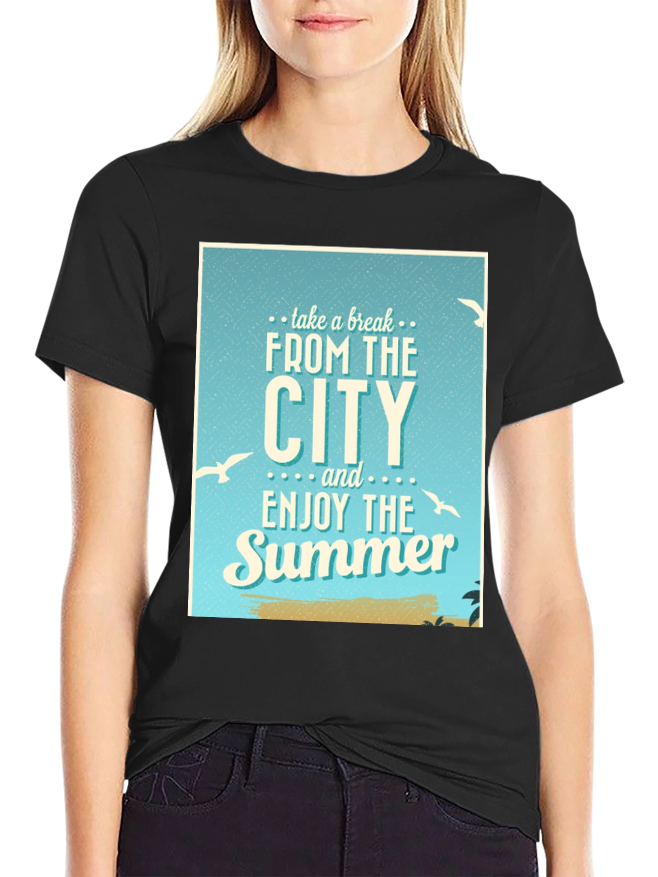 Retro Summer City Break T-Shirt