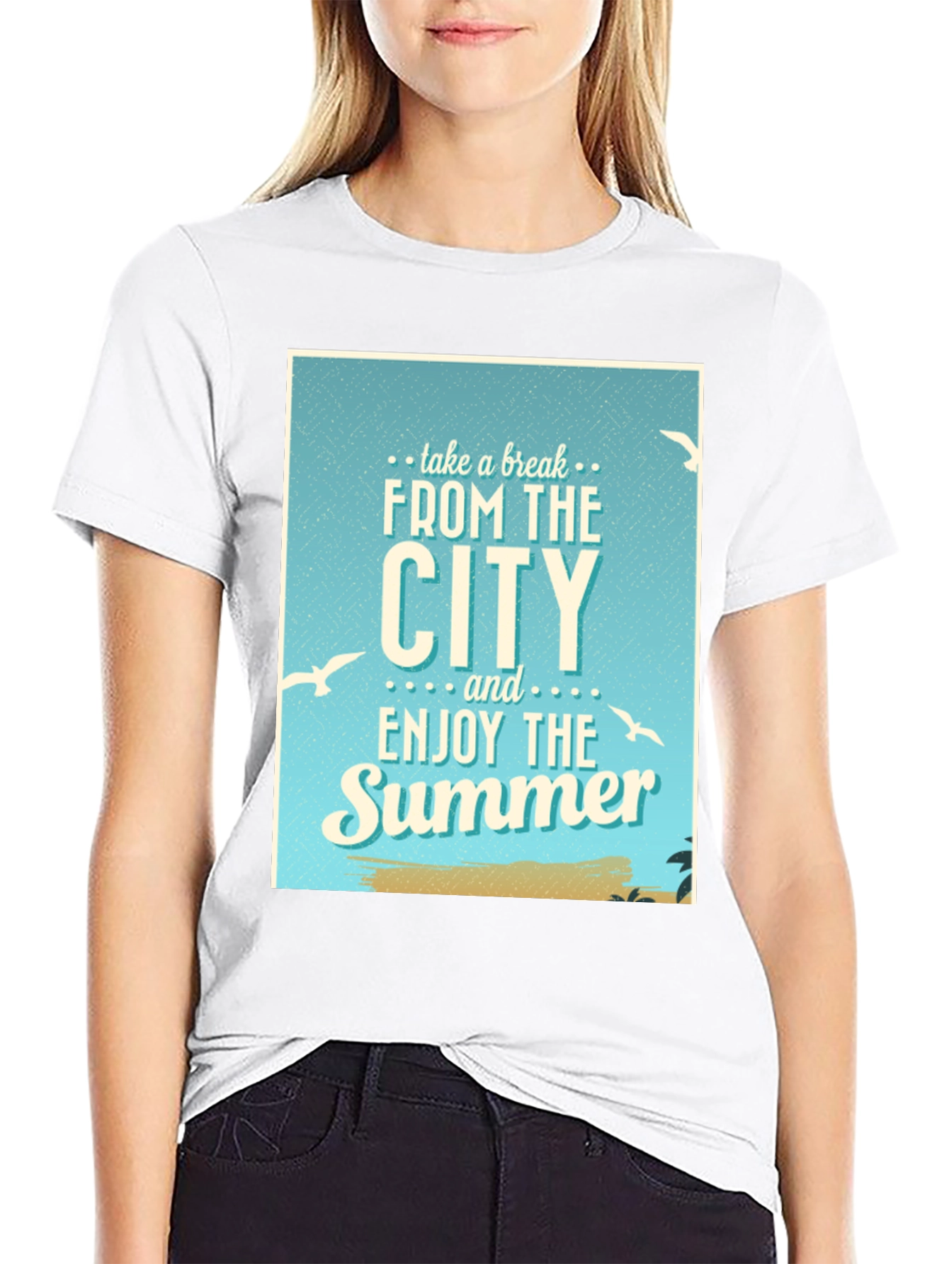 Retro Summer City Break T-Shirt