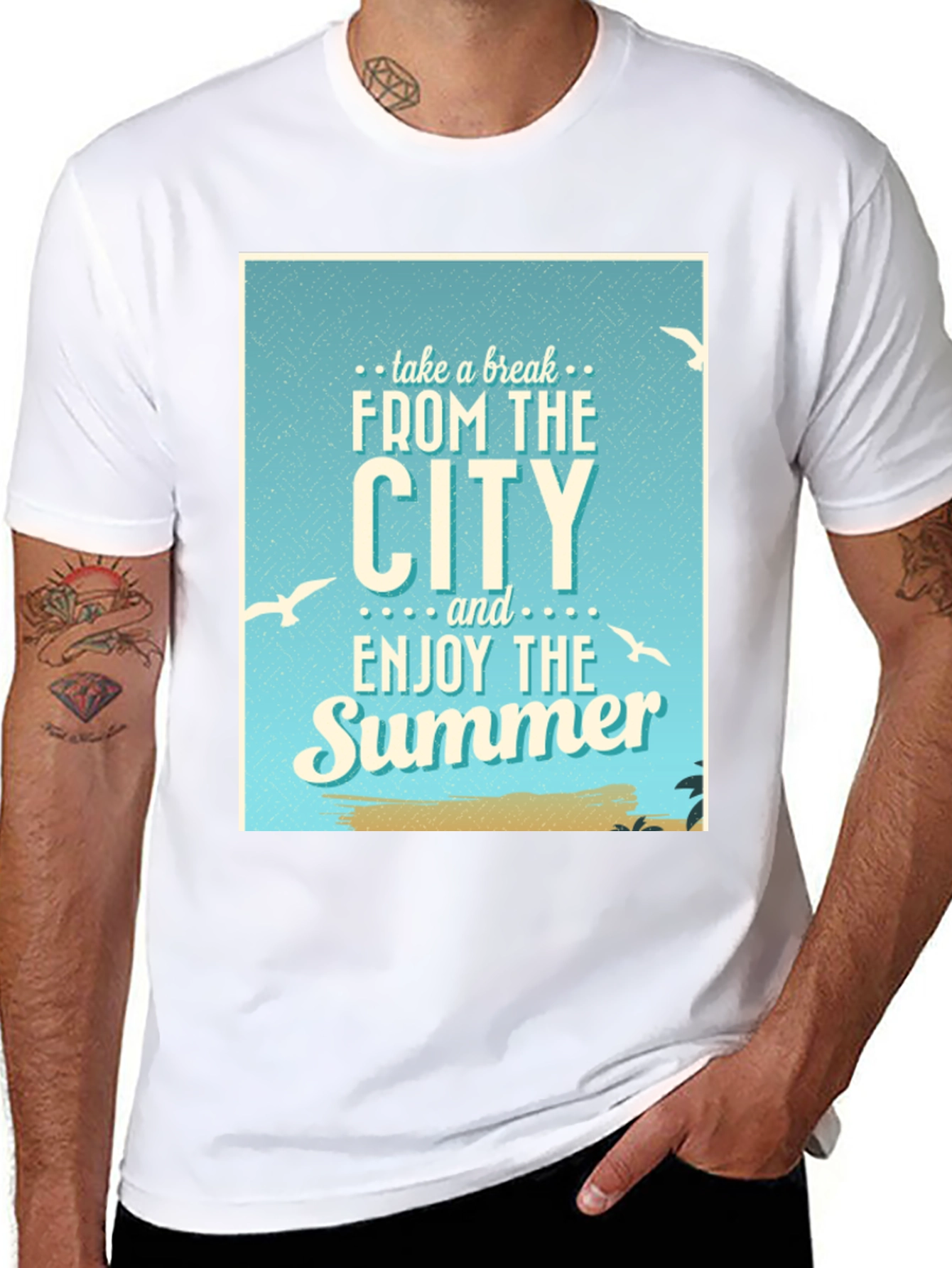 Retro Summer City Break T-Shirt