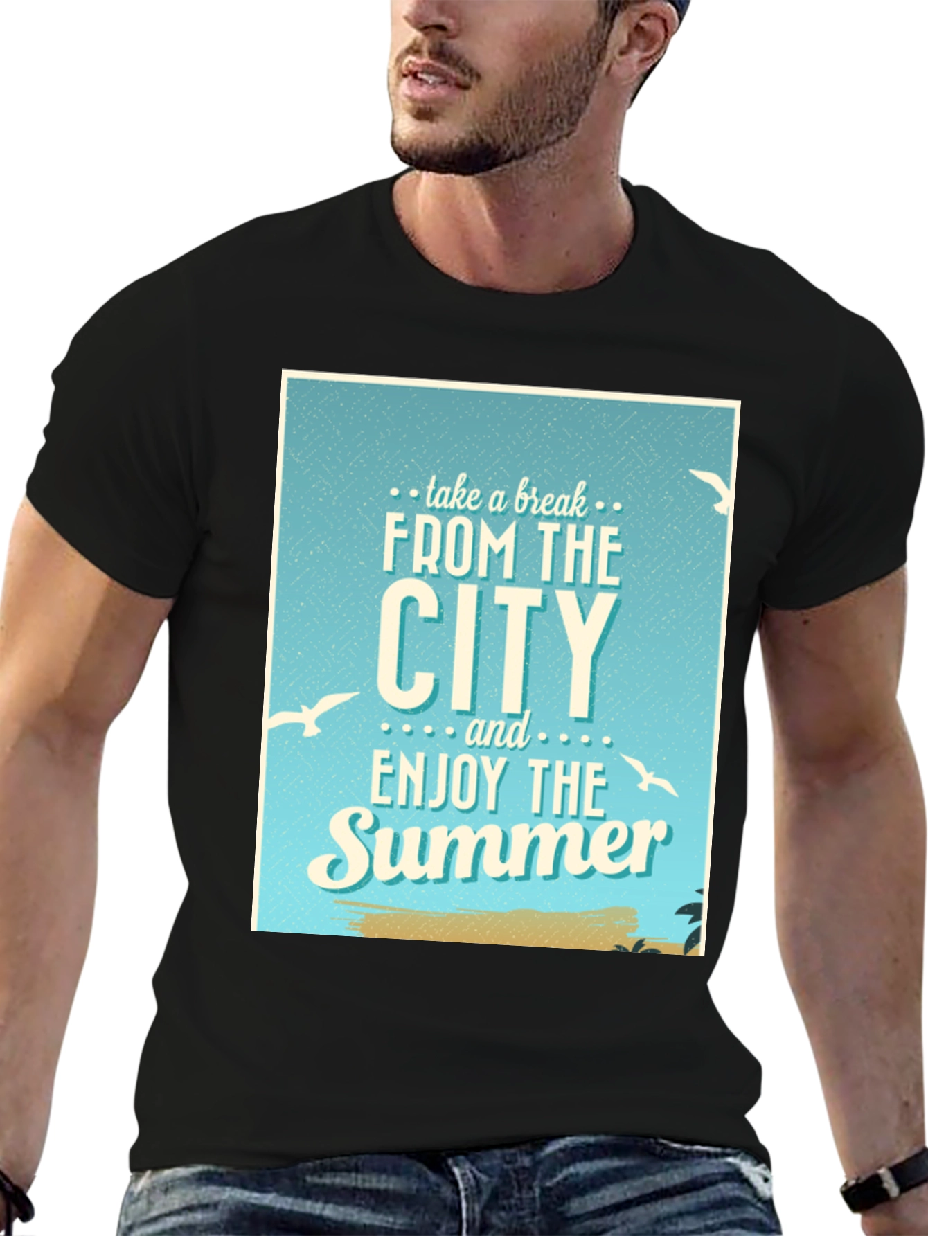Retro Summer City Break T-Shirt