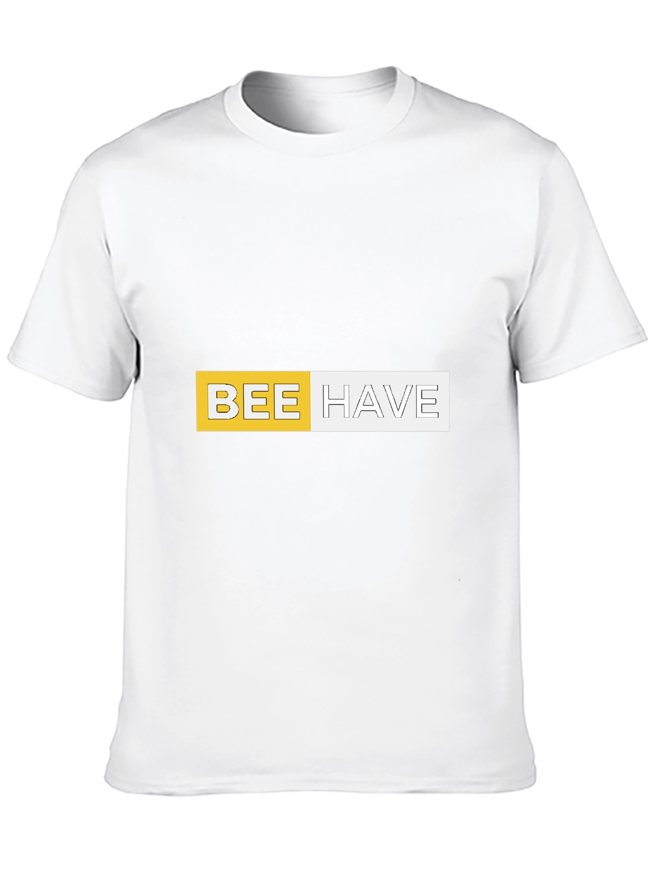 Bee Have Graphic Tee - Black Casual T-Shirt