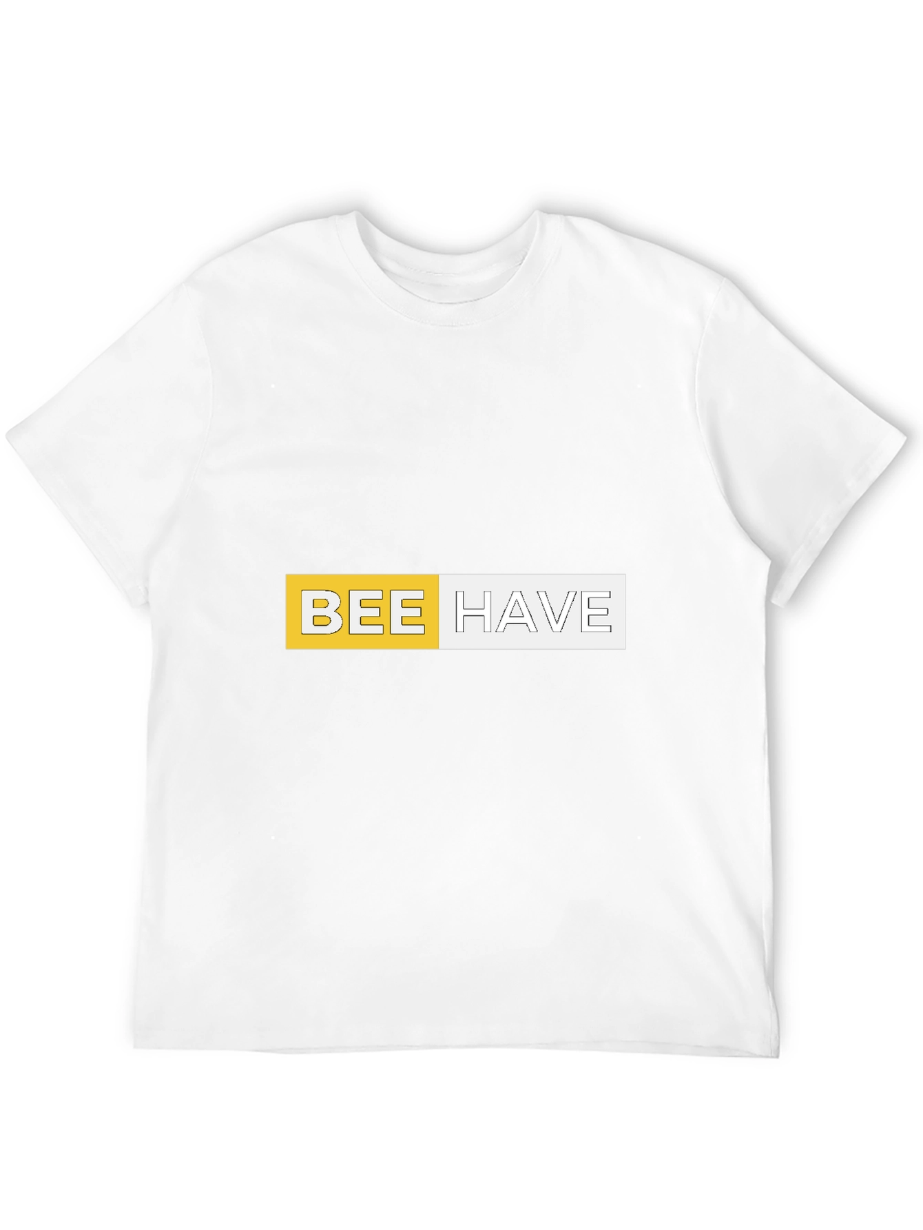 Bee Have Graphic Tee - Black Casual T-Shirt