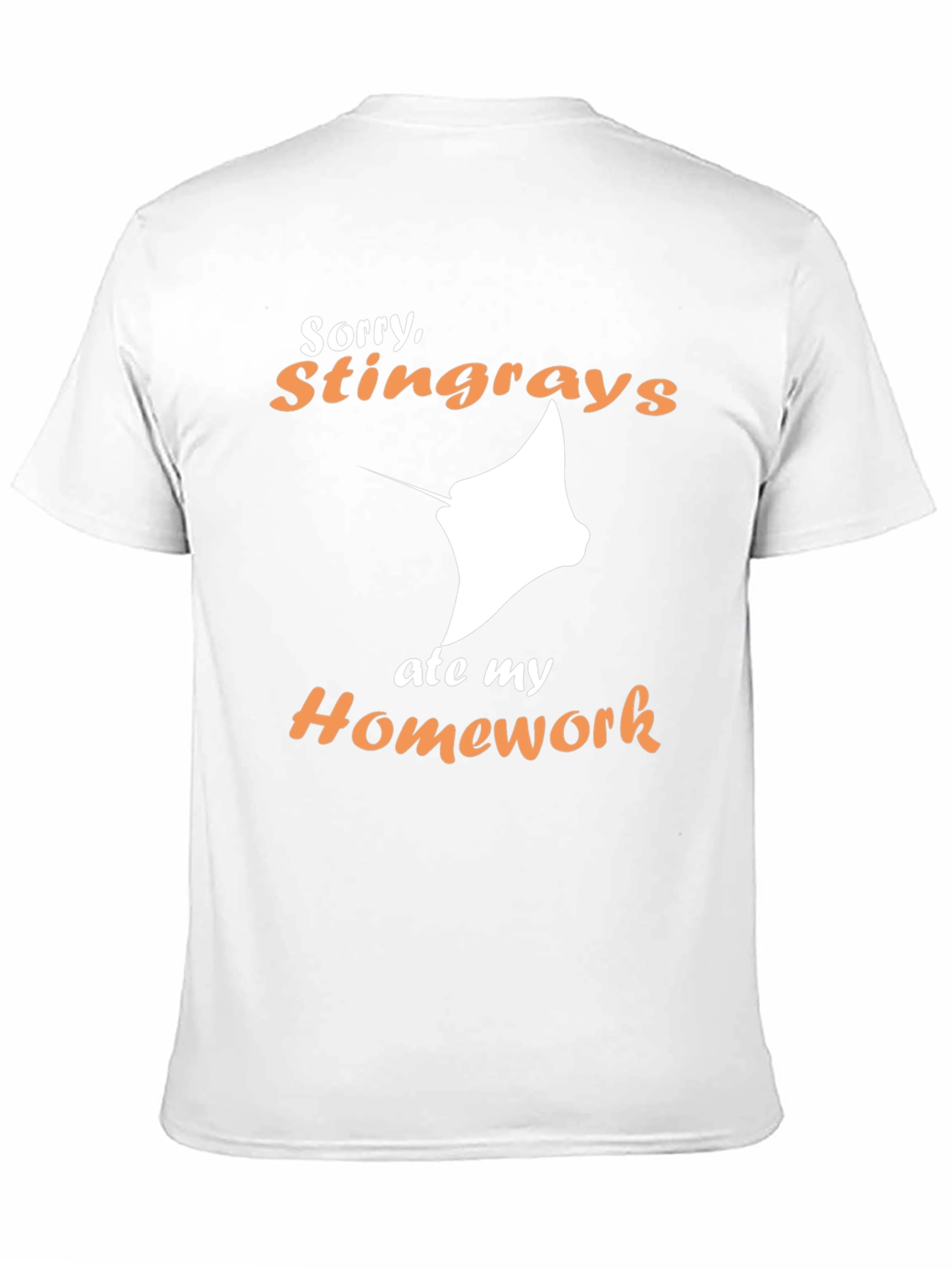 Stingray Ate My Homework Graphic T-Shirt