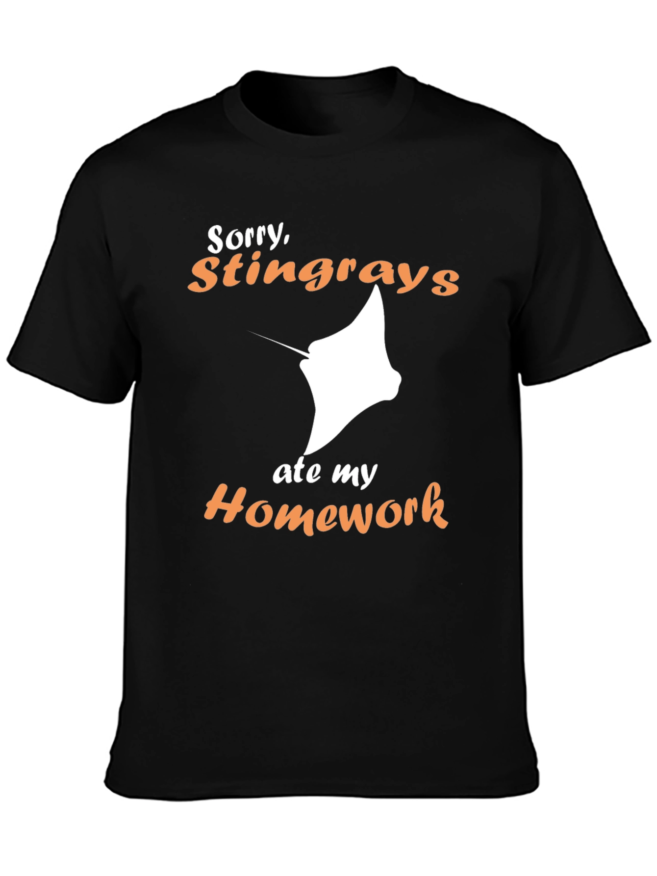Stingray Ate My Homework Graphic T-Shirt