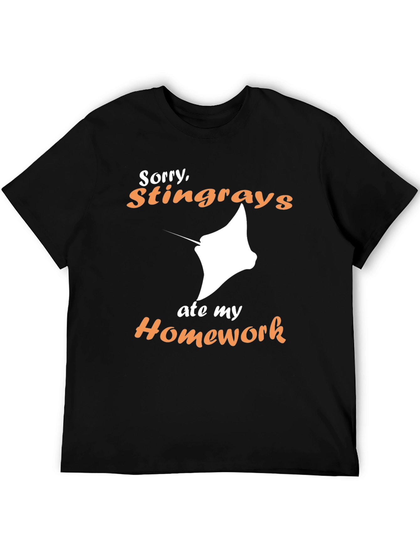 Stingray Ate My Homework Graphic T-Shirt