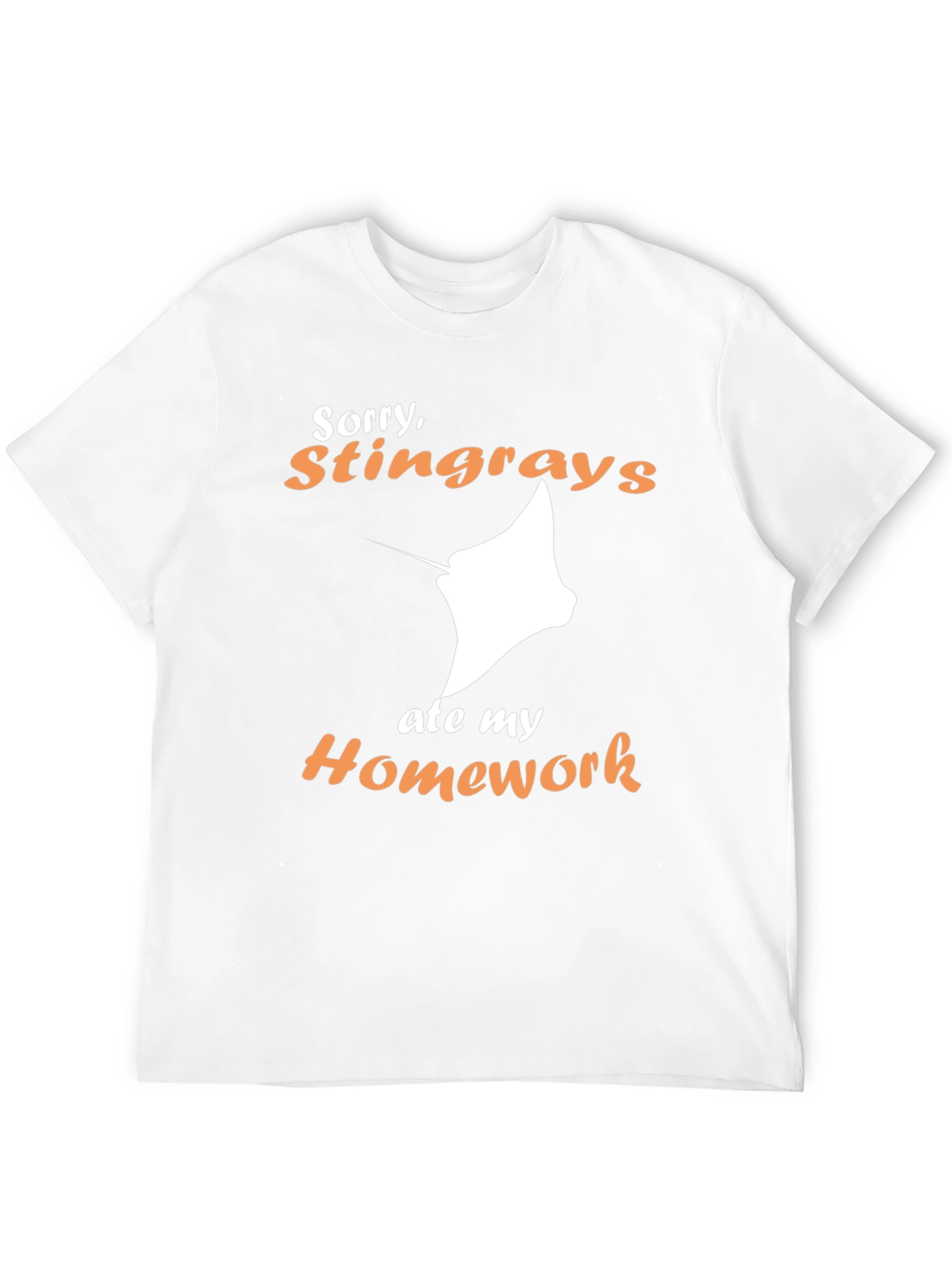 Stingray Ate My Homework Graphic T-Shirt