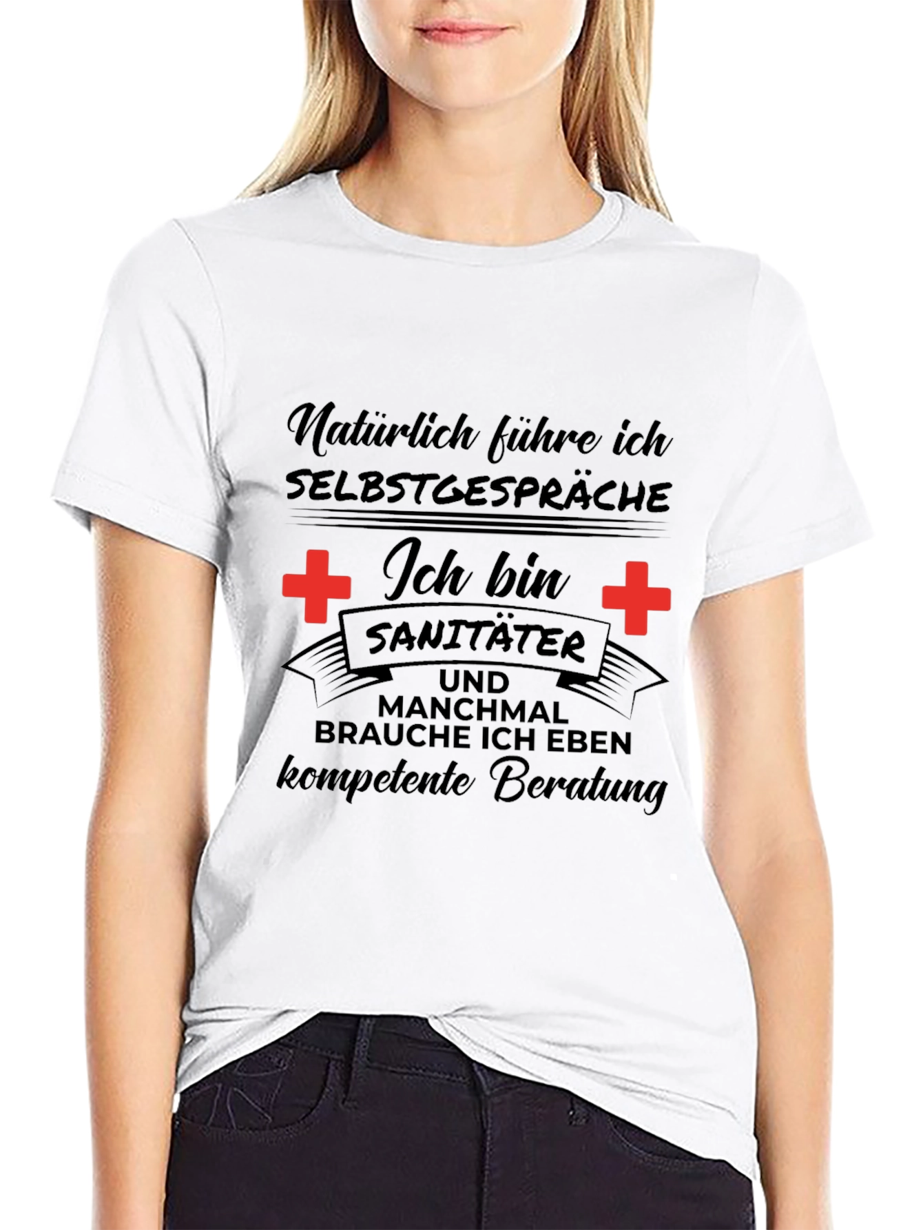 Sanitater Selbstgesprache T-Shirt