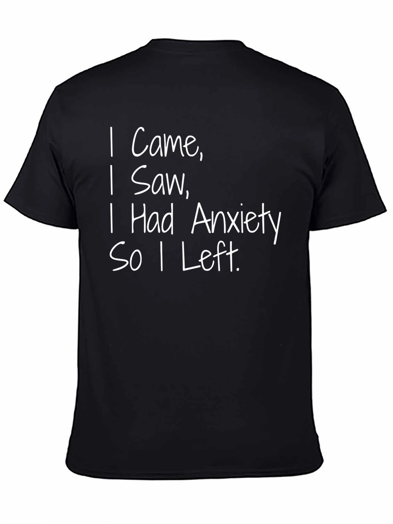 Anxiety Funny Graphic Tee