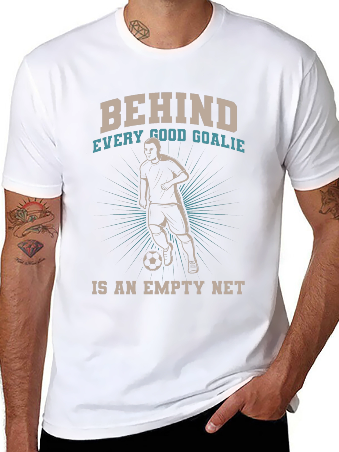 Soccer Goalie Graphic T-Shirt