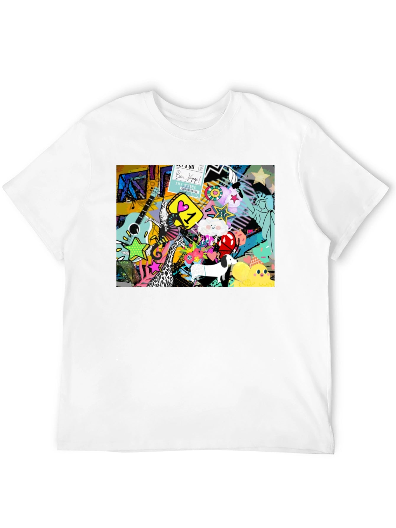 Abstract Graphic Tee