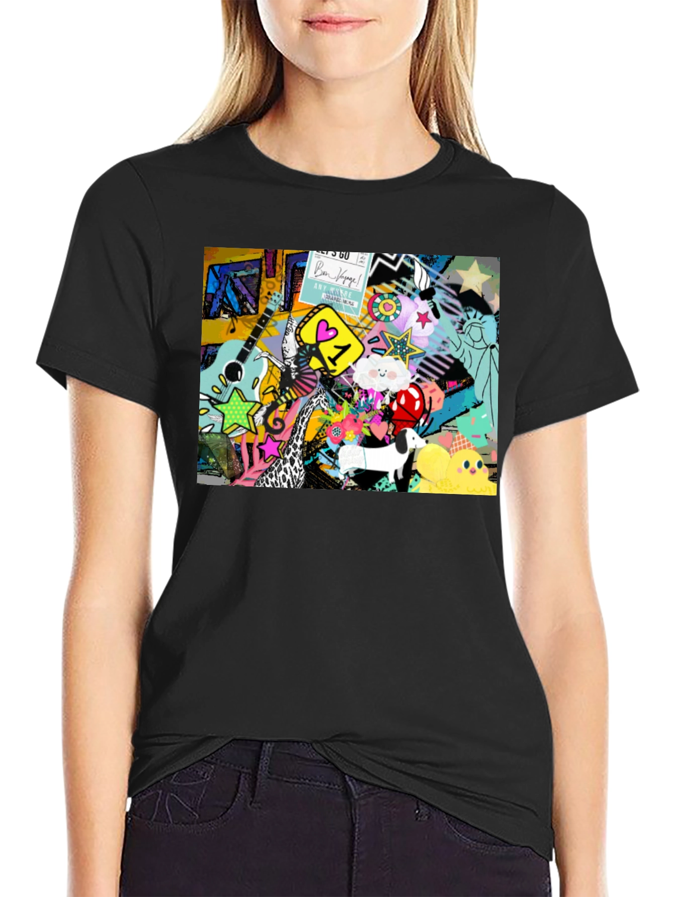 Abstract Graphic Tee