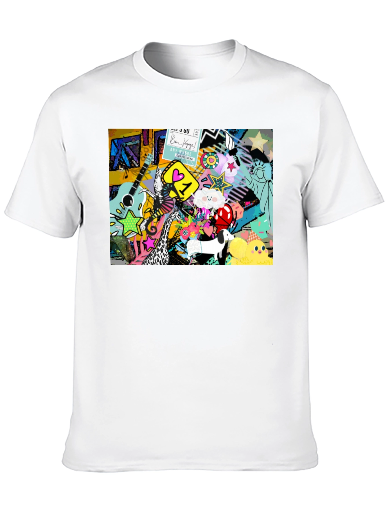 Abstract Graphic Tee