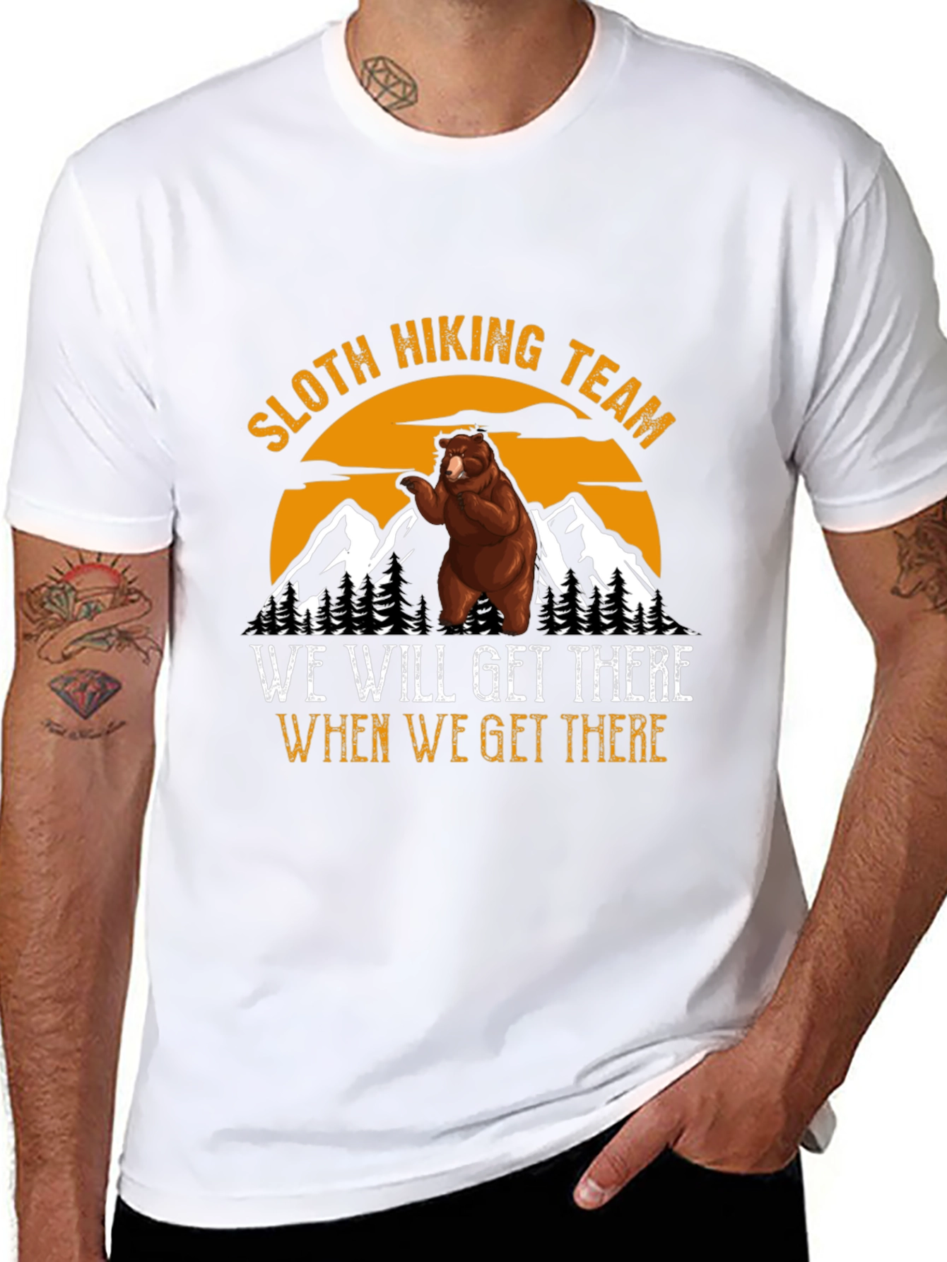 Sloth Hiking Team T-Shirt