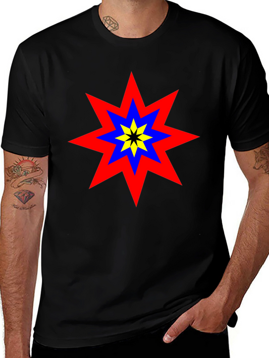 Star Burst Graphic Tee - Bold Design