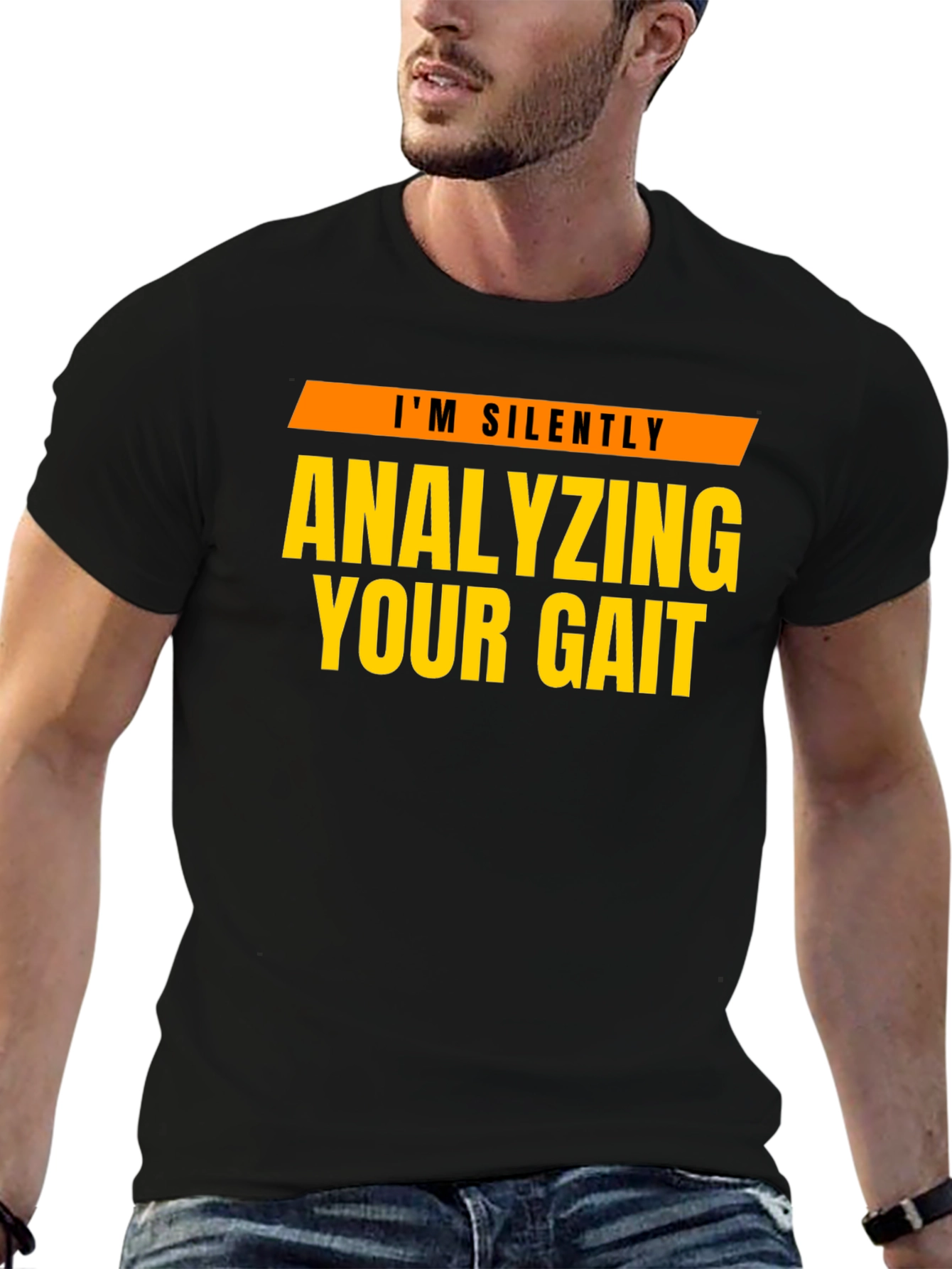 Analyzing Your Gait T-Shirt - Funny Physical Therapy Tee