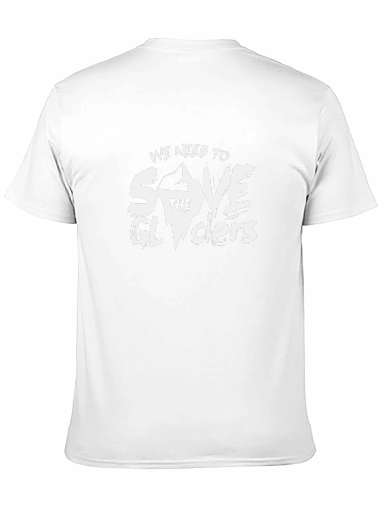 Save the Glaciers Graphic Tee - Black