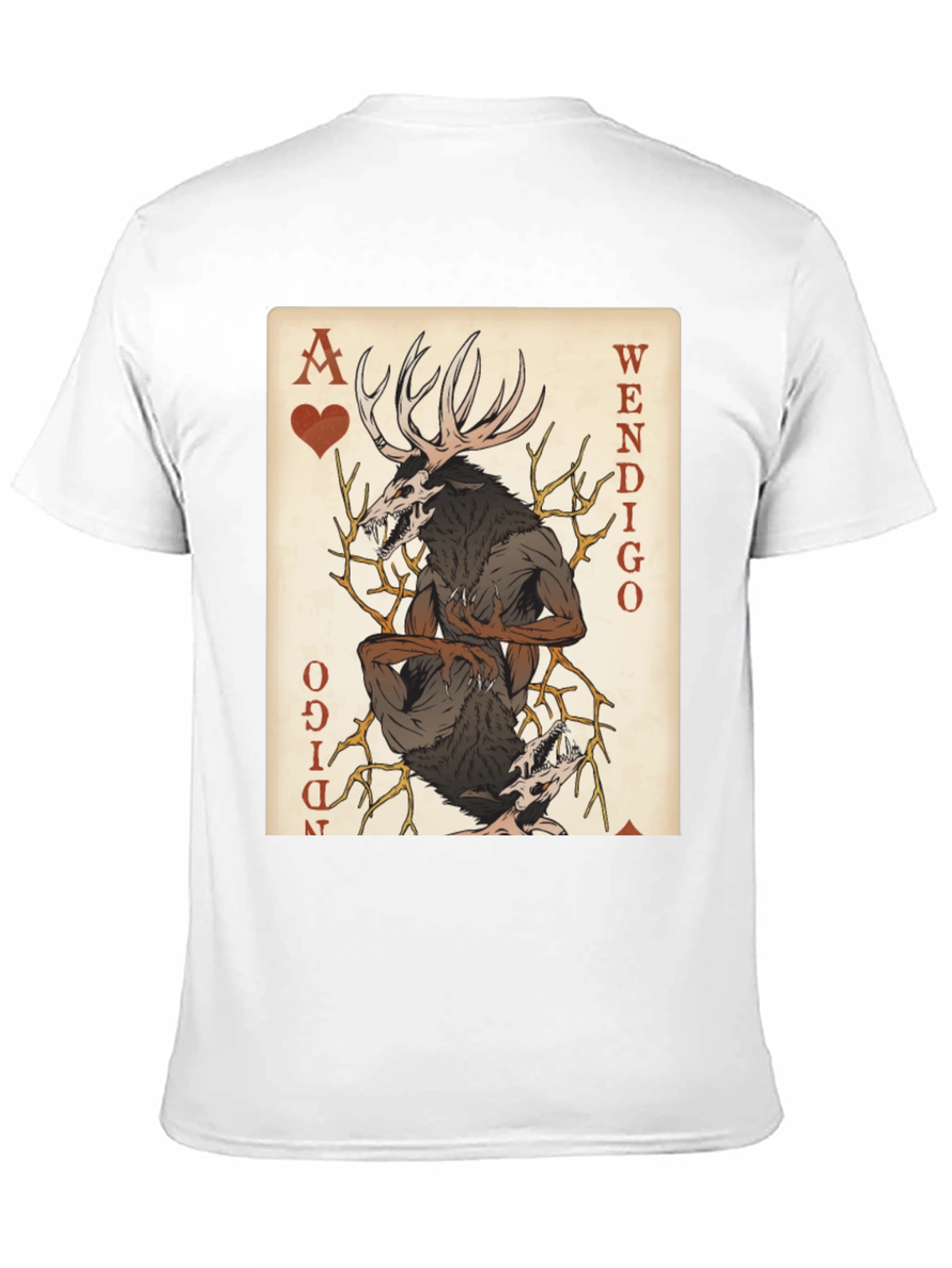 Wendigo Ace of Hearts T-Shirt