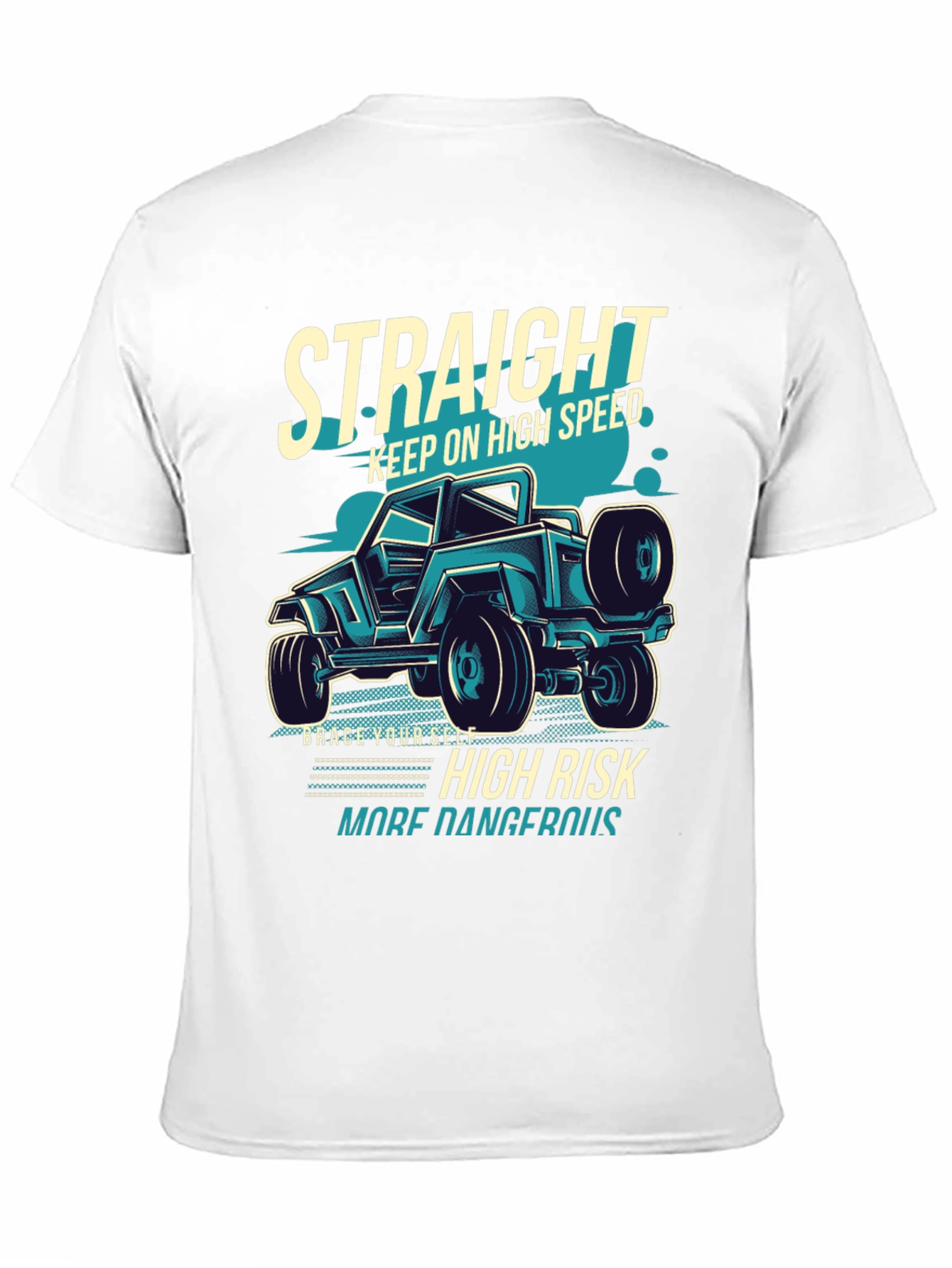 Straight High Speed Graphic Tee - Off-Road Adventure