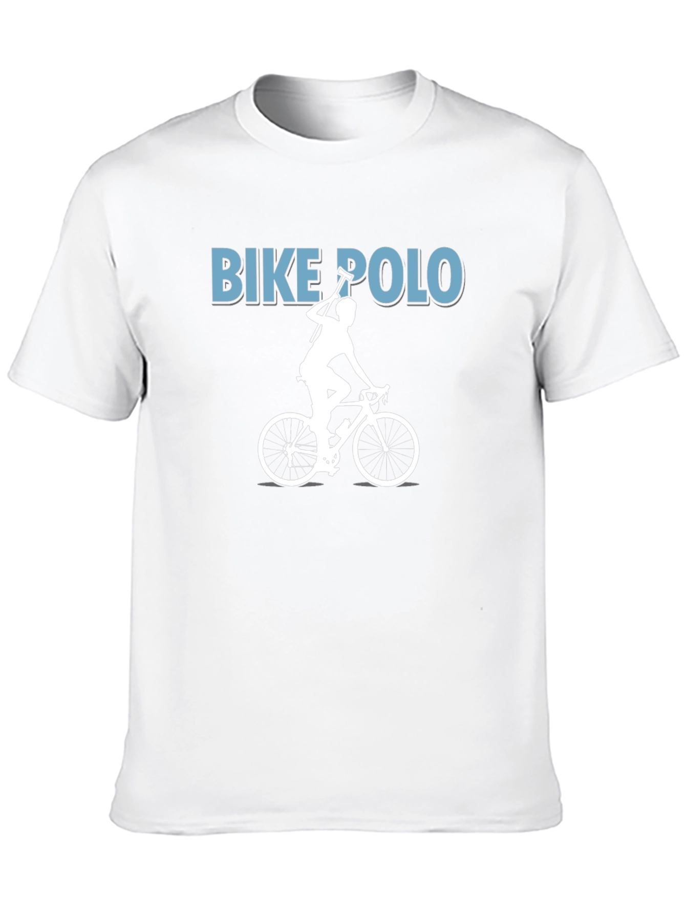 Bike Polo Graphic Tee - Cycling Sport Shirt