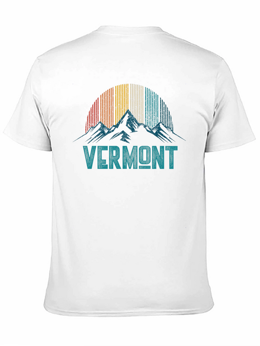 Vermont Mountain Graphic T-Shirt